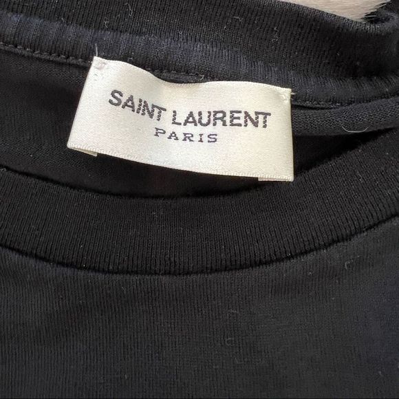 SAINT LAURENT RIVE GAUCHE CROP TOP - Picture 3 of 4